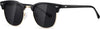 JOLLYNOVA Polarized Sunglasses For Women And Men Semi Rimless Frame Retro Sun Glasses AE0369