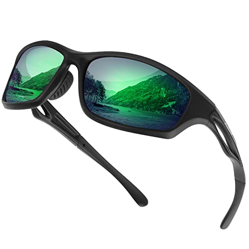 JOLLYNOVA Polarized Sports Sunglasses for Men Women Running Cycling Fishing Golf Driving Shades Sun Glasses Tr90
