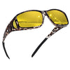 JOLLYNOVA Fit Over Glasses Sunglasses for Men Women,Wrap Around Sunglasses Polarized 100% UV400 Protection