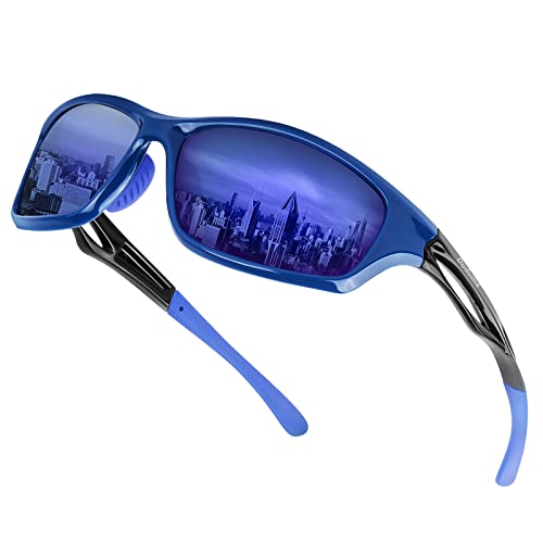 JOLLYNOVA Polarized Sports Sunglasses for Men Women Running Cycling Fishing Golf Driving Shades Sun Glasses Tr90