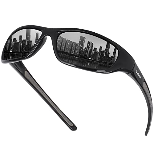 JOLLYNOVA Sports Polarized Sunglasses for Men Women Baseball Cycling Golf Fishing Sun Glasses UV Blocking Tr8116