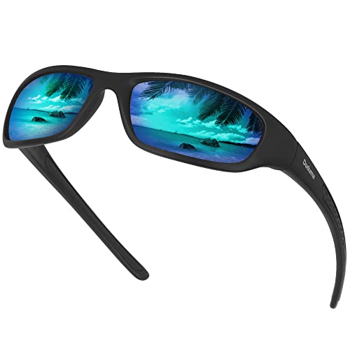 JOLLYNOVA Sports Polarized Sunglasses for Men Women Baseball Cycling Golf Fishing Sun Glasses UV Blocking Tr8116