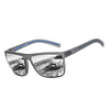 JOLLYNOVA Polarized Sunglasses for Men Lightweight TR90 Frame UV400 Protection Square Sun Glasses
