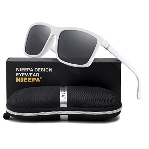 JOLLYNOVA Men's Sports Polarized Sunglasses Square Frame Glasses NP1007