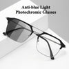 Fashion Anti-blue light Smart Photochromic Myopia Presbyopia Reading Glasses