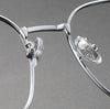 Miller Retro Titanium Square Glasses Frame