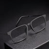 Kchoi Retro Titanium Square Glasses Frame