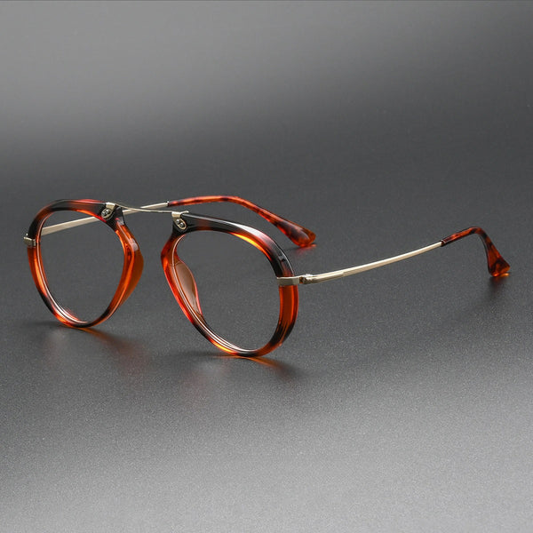 Andon Retro Aviator Acetate Glasses Frame