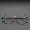 Kylar Titanium Vintage Round Eyeglasses Frames