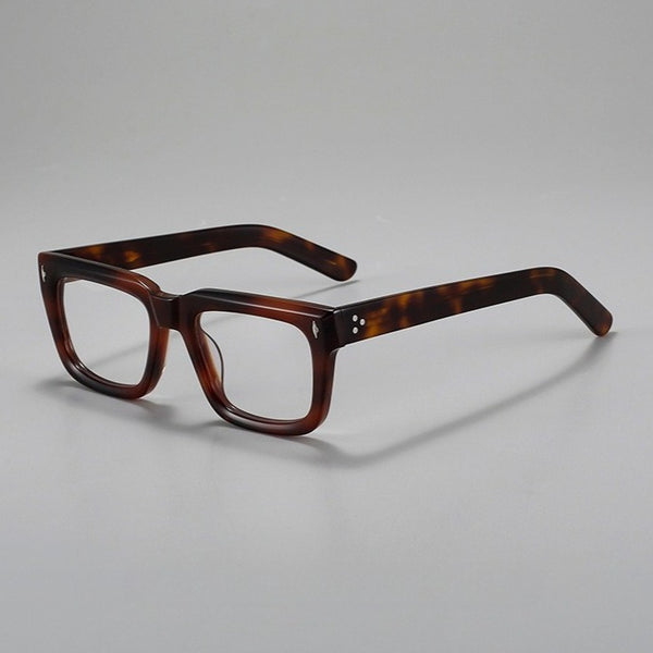 Vang Retro Rectangle Acetate Glasses Frame