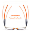 Sports TR Square Frame Ultra-Light Anti-Blue Light Multi-Focus Photochromic Reading Glasses