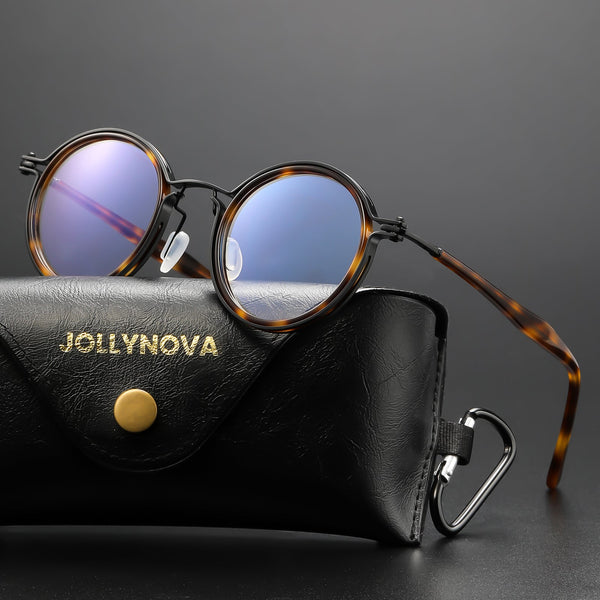 Tate Vintage Round Acetate Glasses Frame