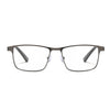 Fashion Business Metal Large Frame Anti-Blue Light Multifocal Photochromic Glasses