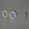 Paelor Retro Polygonal Titanium Glasses Frame