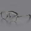 Kaspi Retro Titanium Square Glasses Frame