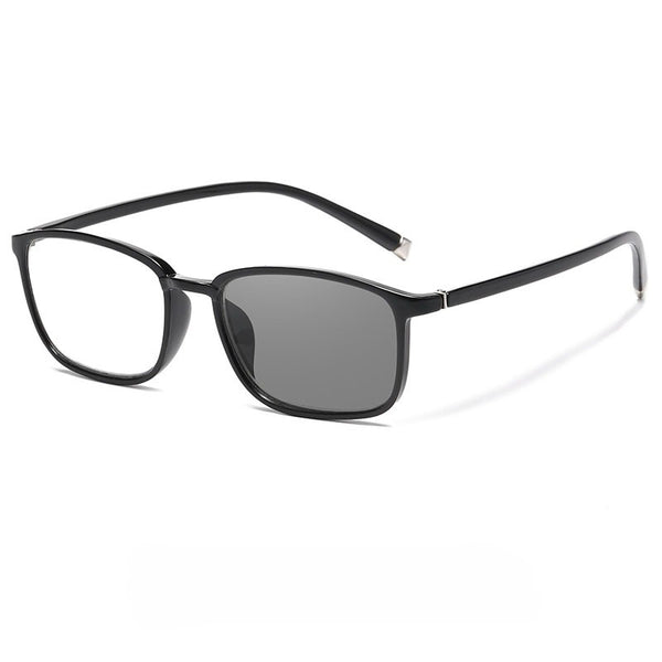 Men's Casual Multi-Focus Photochromic Anti-Blue Light Reading Glasses