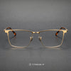 Ellyn Business Rectangle Titanium Glasses Frame