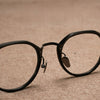 Mora Retro Polygon Acetate Glasses Frame