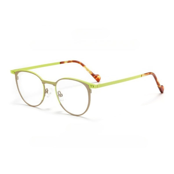 Munoz Retro Hand Made Alloy Glasses Frame