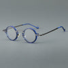 New plate small round frame glasses V17 retro eye frame metal flat light Danyang spot wholesale, can be equipped with reading glasses