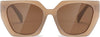 Jollynova Retro Sunglasses Women and Men Square Trendy Show shades fashion vogue UV Protection sun glasses sunshade