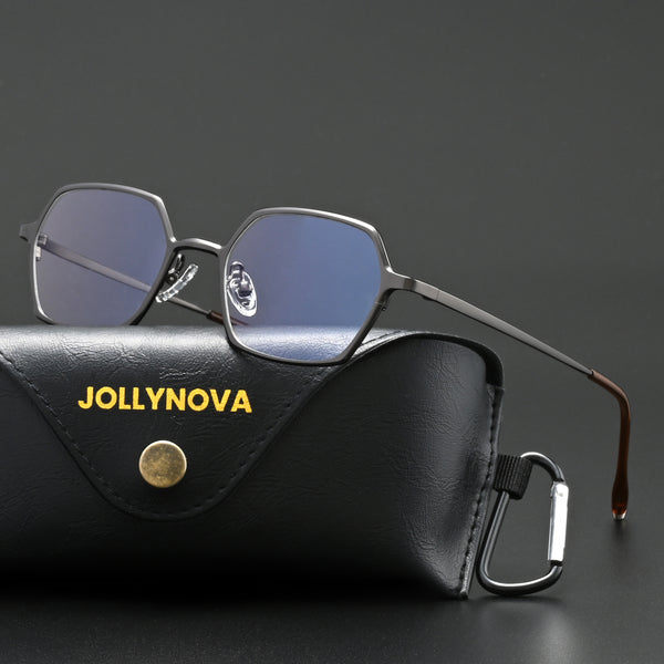 Stewart Retro Alloy Glasses Frame