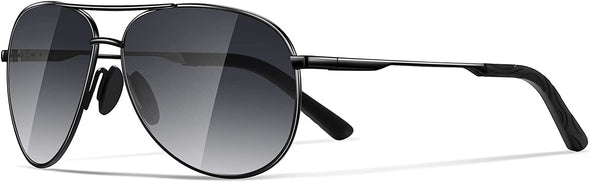 JOLLYNOVA Aviator Sunglasses for Men Polarized - Classic Oversized Shades Metal Mirror UV400 Protection Sport Sun Glasses
