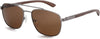 JOLLYNOVA Aviator Wood Polarized Sunglasses for Men 100% UV Protection Fishing Driving Golf