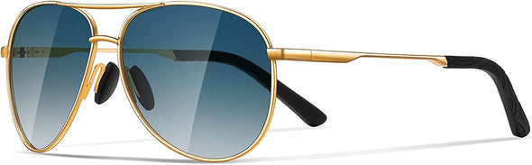 JOLLYNOVA Aviator Sunglasses for Men Polarized - Classic Oversized Shades Metal Mirror UV400 Protection Sport Sun Glasses