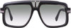 Cazal Legends 678 002 Sunglasses Men's Matt Black Gunmetal/Green Gradient 59mm