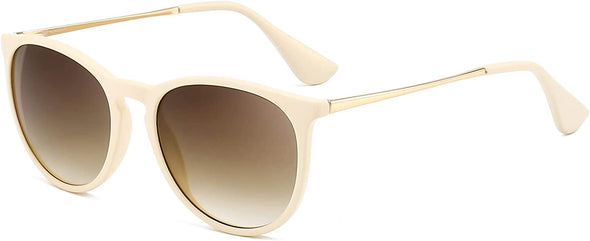 JOLLYNOVA Vintage Round Sunglasses for Women Men Classic Retro Designer Style