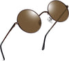 JOLLYNOVA Round Sunglasses for Women Men Circle Sun Glasses UV Protection