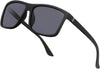 JOLLYNOVA Men's Sports Polarized Sunglasses Square Frame Glasses NP1007