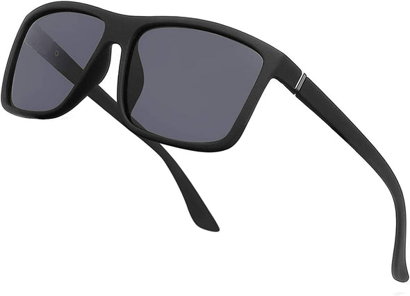JOLLYNOVA Men's Sports Polarized Sunglasses Square Frame Glasses NP1007