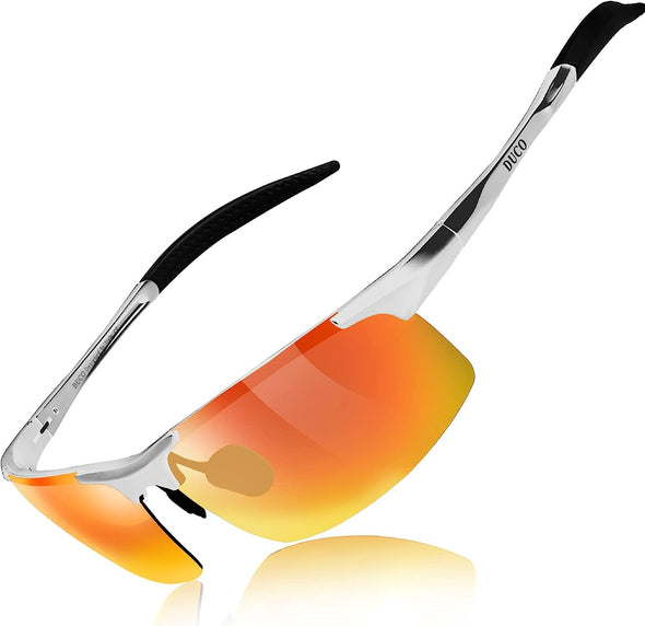 JOLLYNOVA Mens Sports Polarized Sunglasses UV Protection Sunglasses for Men 8177s