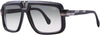 Cazal Legends 678 002 Sunglasses Men's Matt Black Gunmetal/Green Gradient 59mm