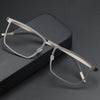Lingo Titanium Vintage Rectangle Eyeglasses Frames