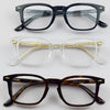 Hyun Retro Square Acetate Glasses Frame