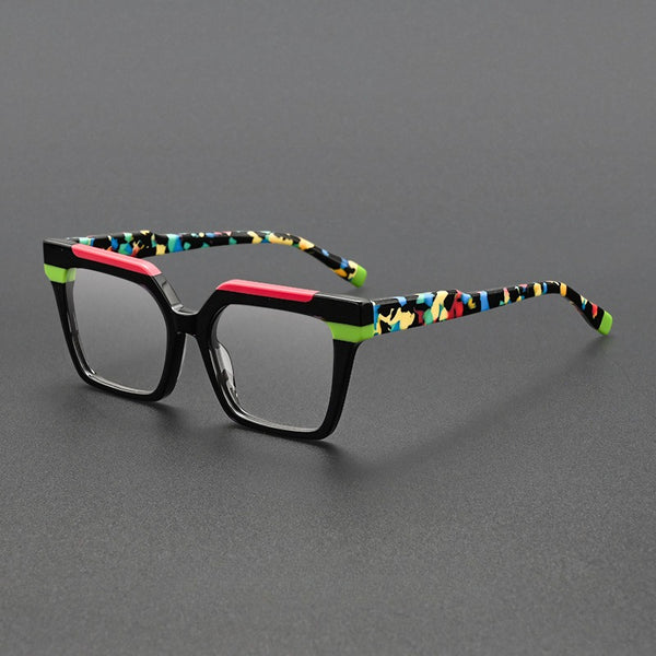 Ola Vintage Square Acetate Glasses Frame