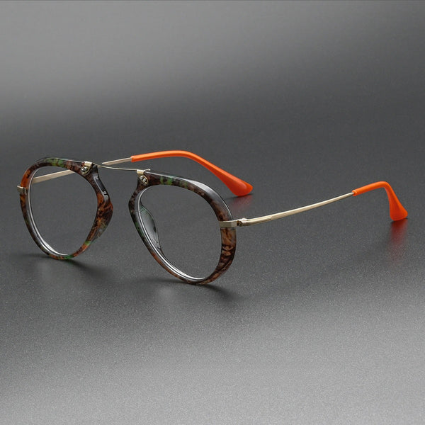 Andon Retro Aviator Acetate Glasses Frame