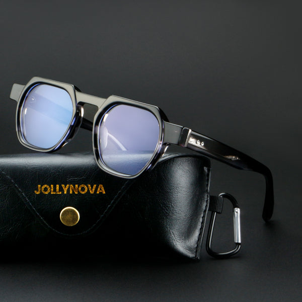 Shawn Vintage Geometric Acetate Eyeglasses Frame