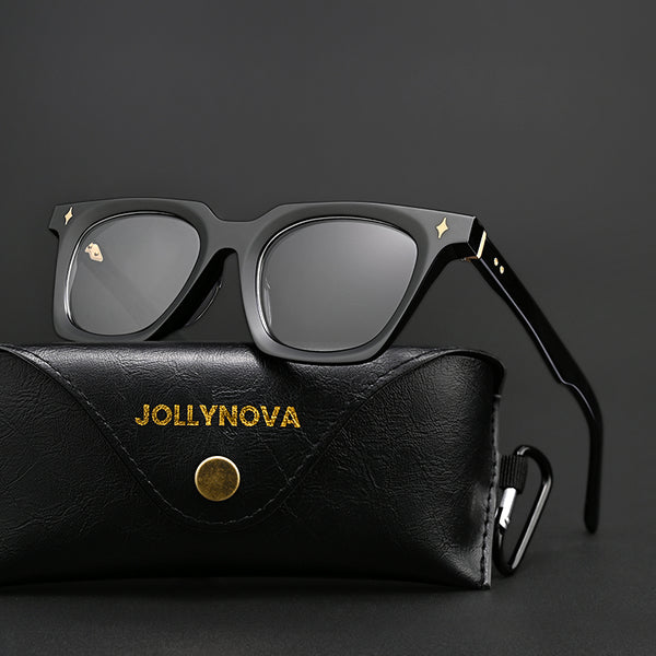 Quint Vintage Square Acetate Glasses Frame