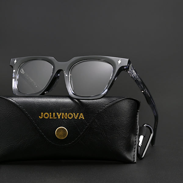 Quint Vintage Square Acetate Glasses Frame