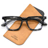 Quint Vintage Square Acetate Glasses Frame