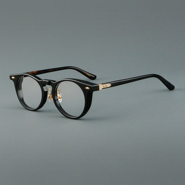 Mario Vintage Oval Acetate Eyeglasses Frame