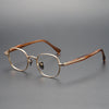 Collin Retro Titanium Square Glasses Frame