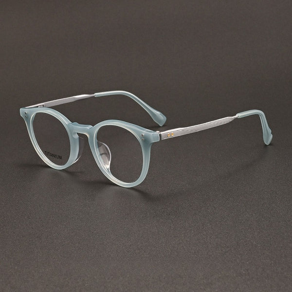 Eddy Acetate Titanium Glasses Frame