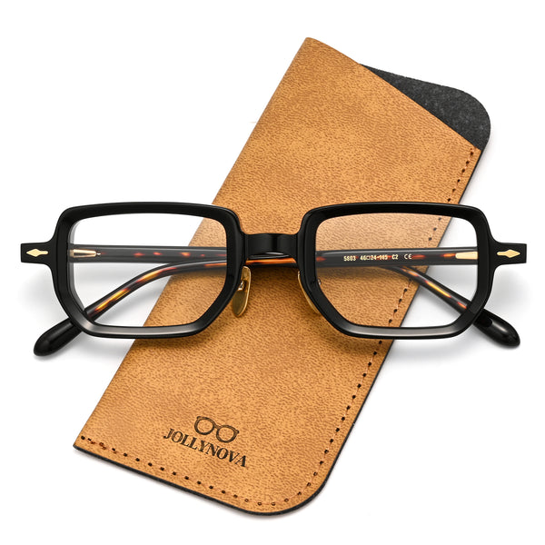 Gibbon Retro Rectangle Glasses Frame
