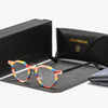 Ron Retro Round Acetate Glasses Frame
