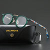Ron Retro Round Acetate Glasses Frame